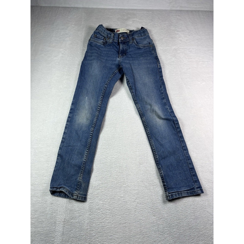 Levi's 511 Slim Jeans Youth Boy's Size 8 Regular (24x25) Light Wash Denim VTG
